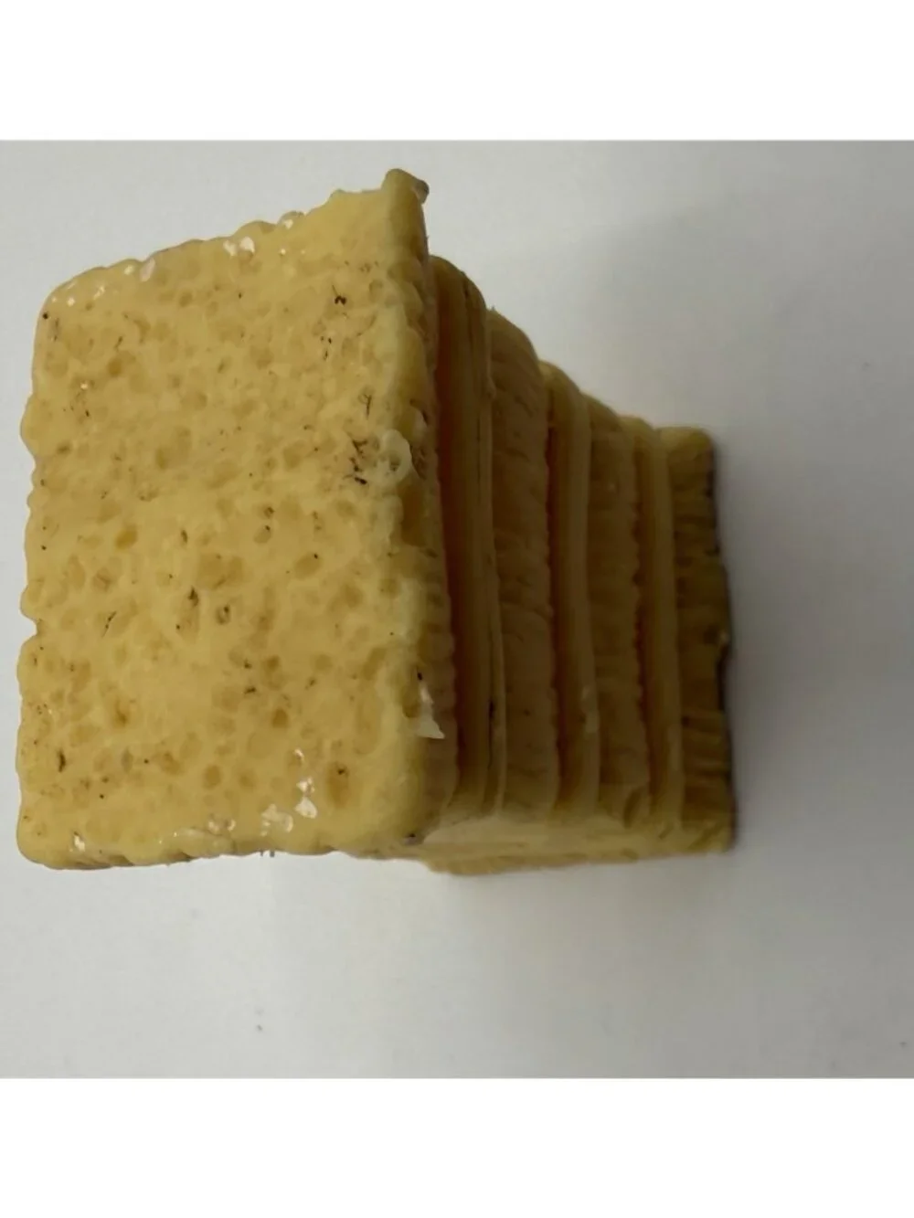 Plastic Hay  Bale For Barbie Or Other Fashion dolls 1 1/2” X  1 1/8”x 1”